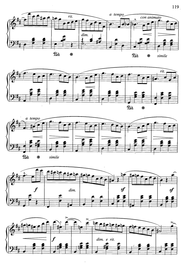 b小调圆舞曲Op.69-2 -  简谱第5页
