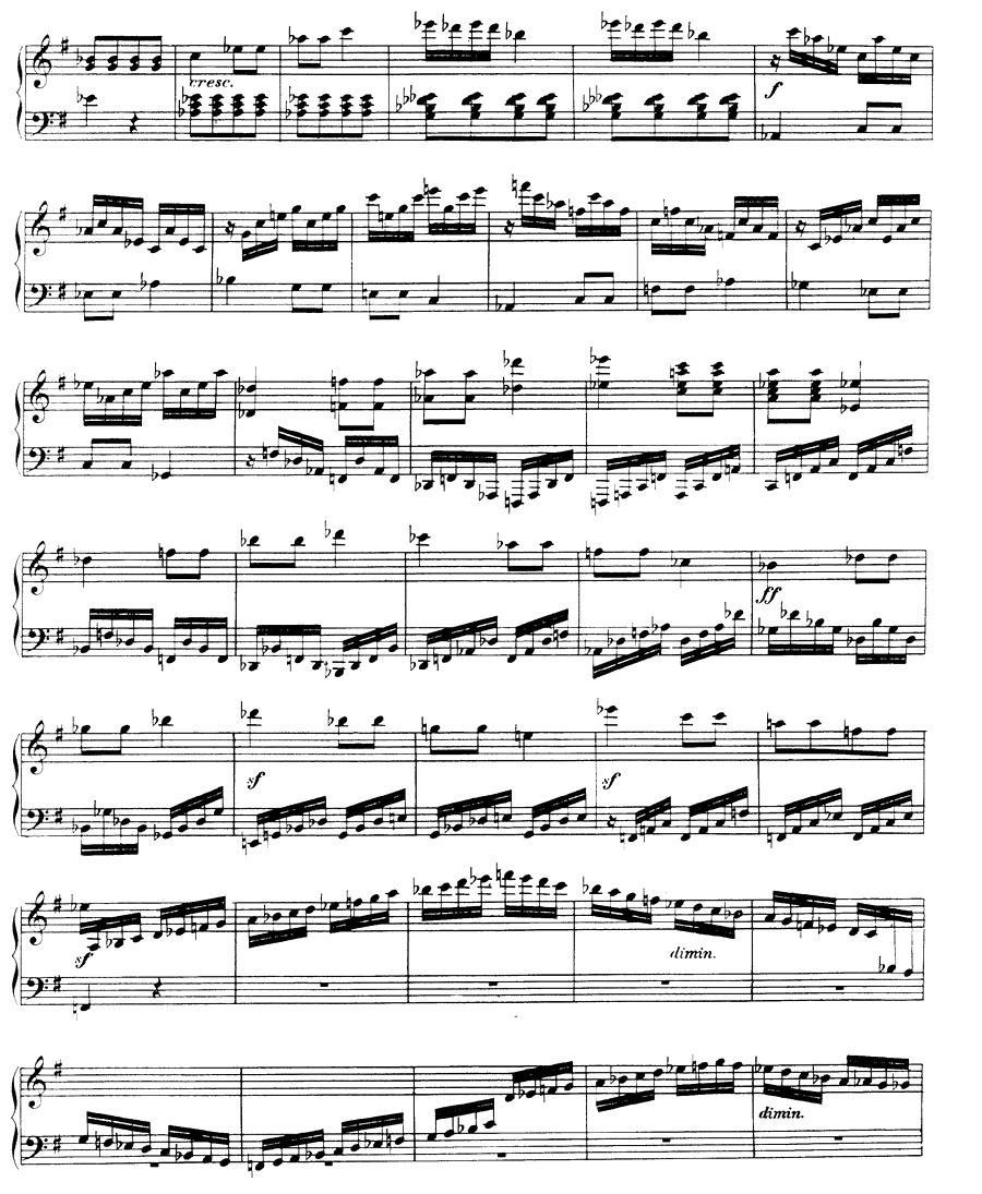 丢失一分钱的愤怒 Op.129 -  简谱第3页
