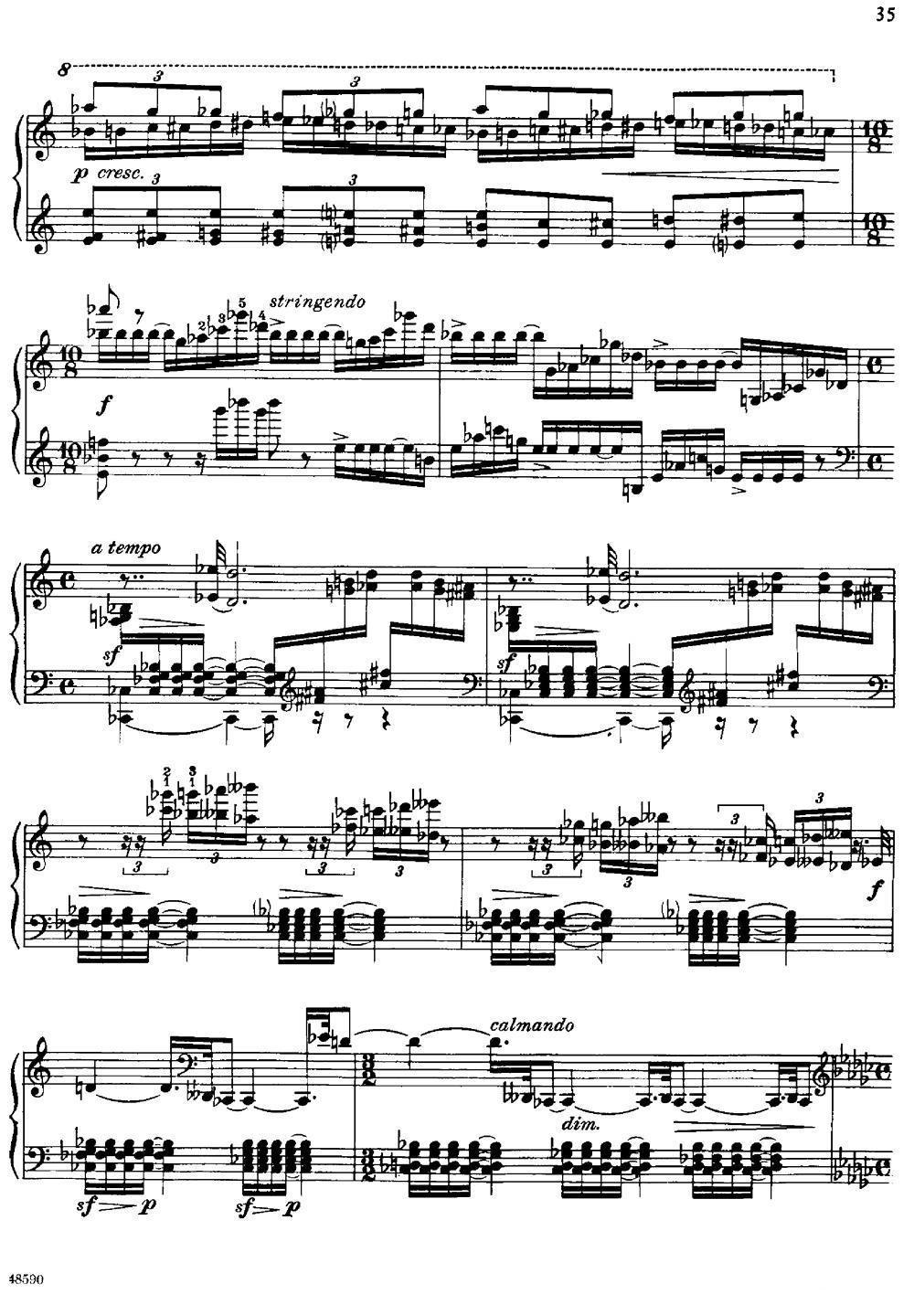 降e小调钢琴奏鸣曲 Op.26 v.1 -  简谱第7页