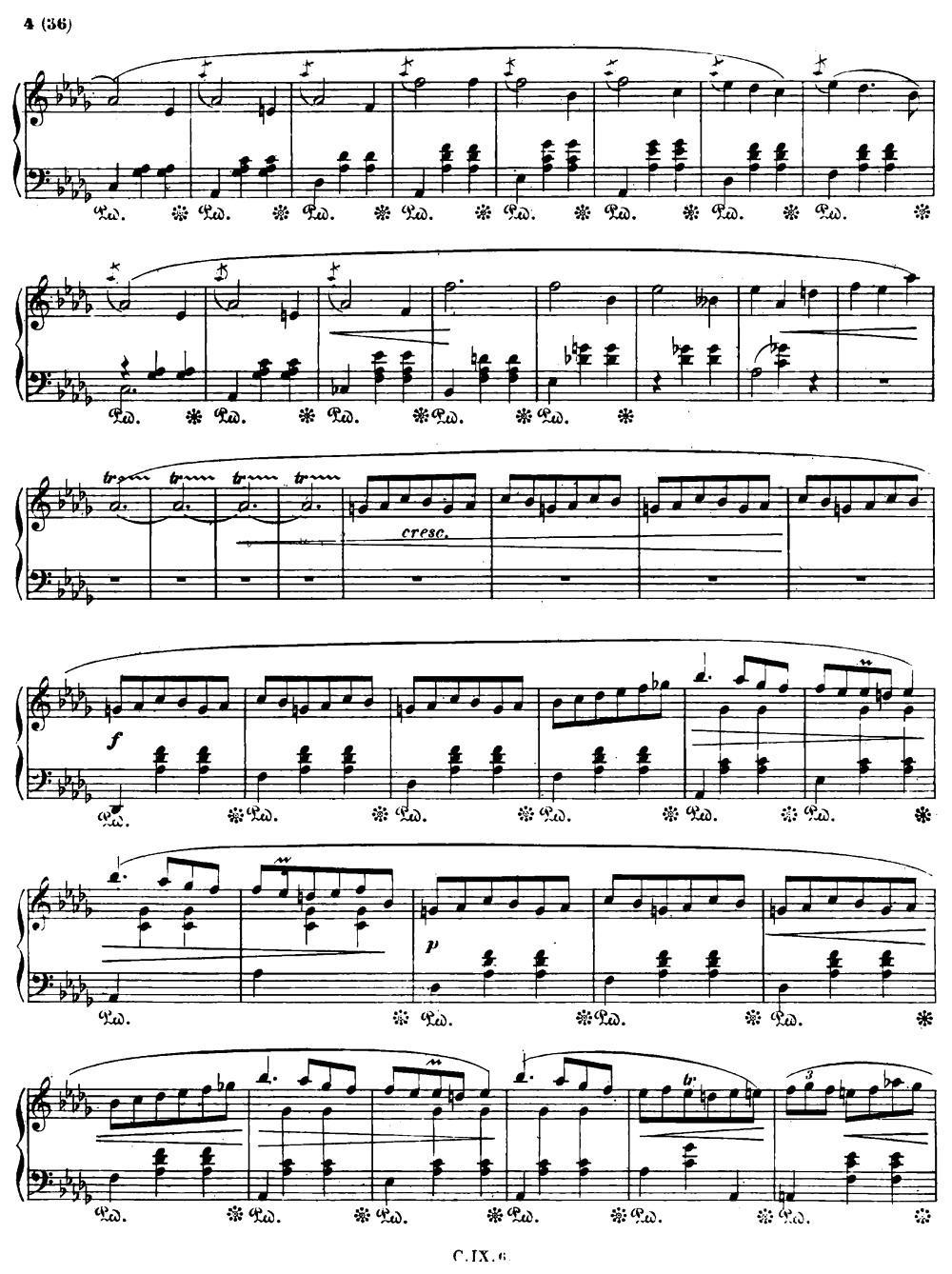 DREI WALZER（肖邦曲） -  简谱第2页