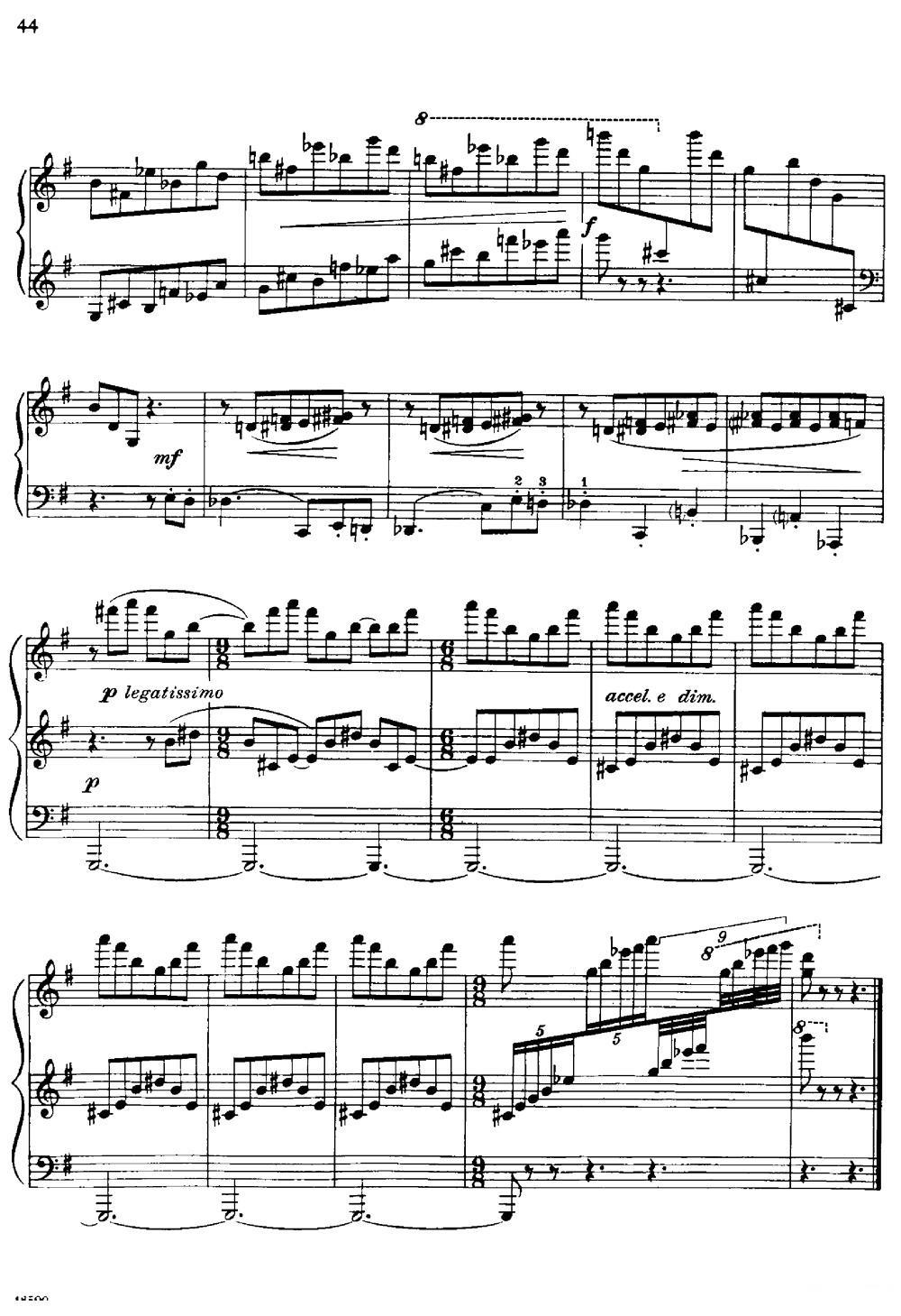 降e小调钢琴奏鸣曲 op.26 v.2 -  简谱第4页