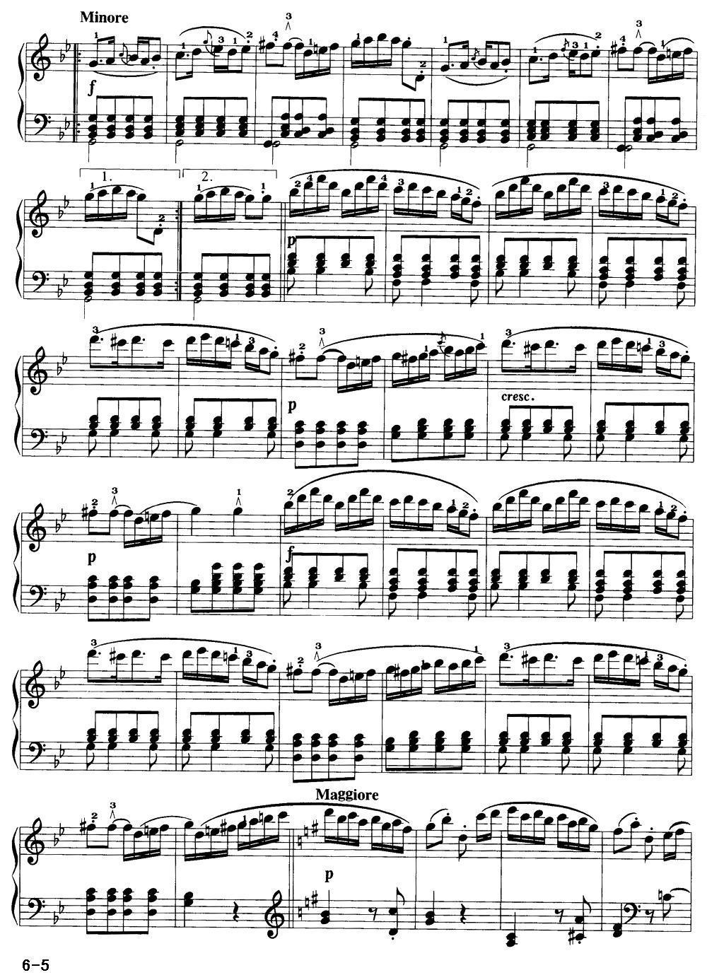 吉普赛回旋曲 -  简谱第5页