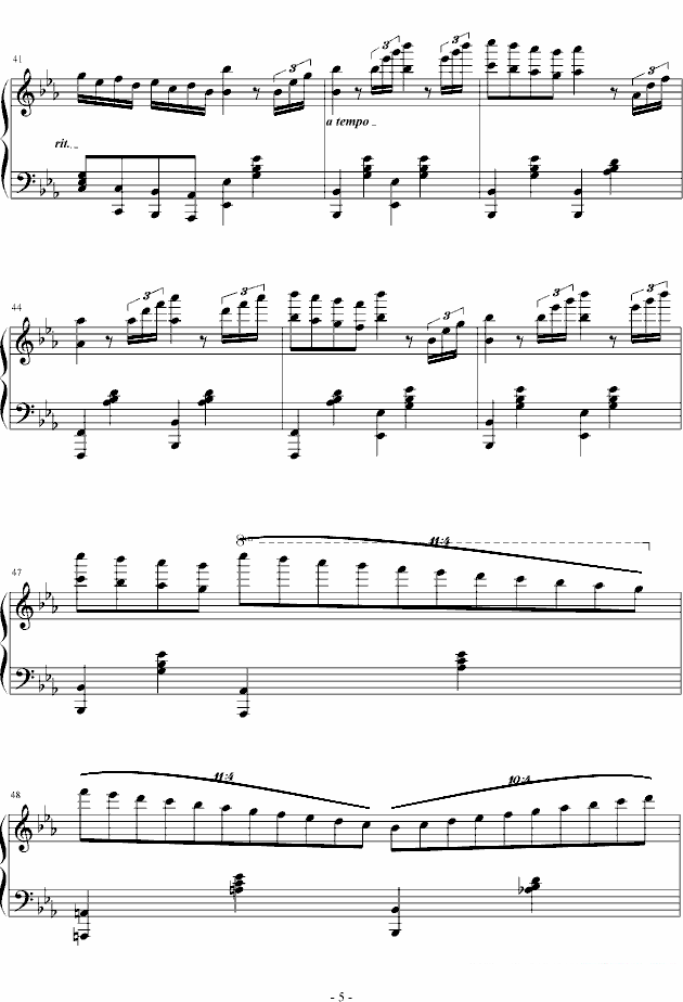Victory -  简谱第5页