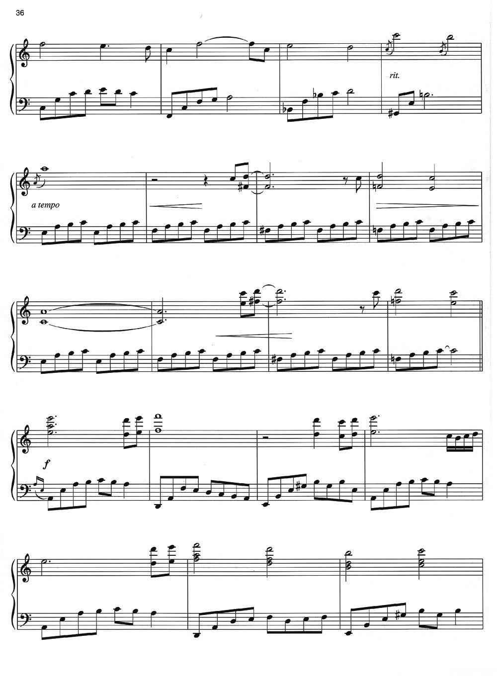 Nocturne -  简谱第3页