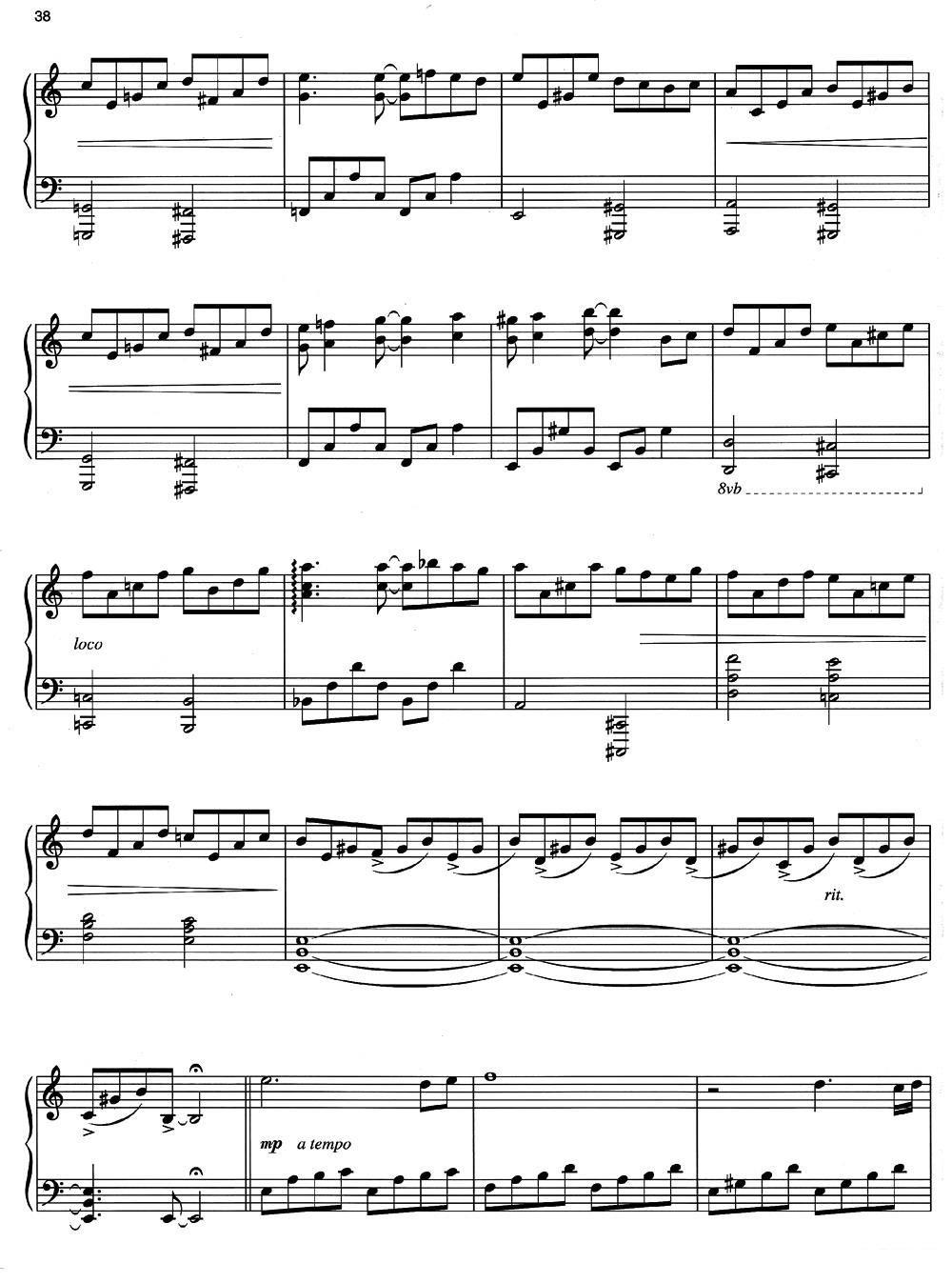 Nocturne -  简谱第5页