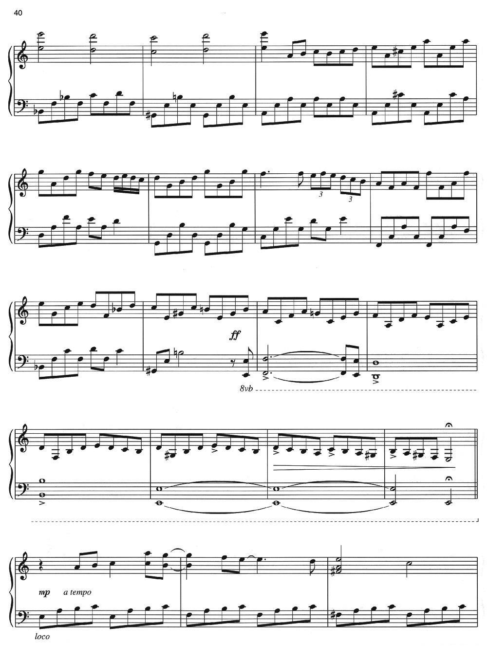 Nocturne -  简谱第7页
