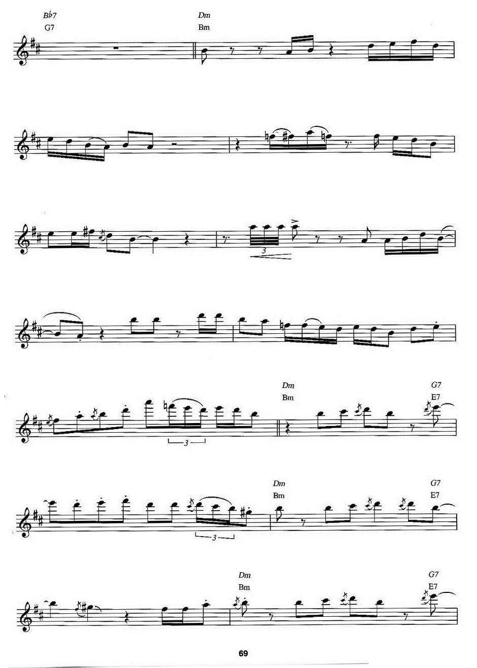 Saxman（ Dave Koz曲） -  简谱第3页