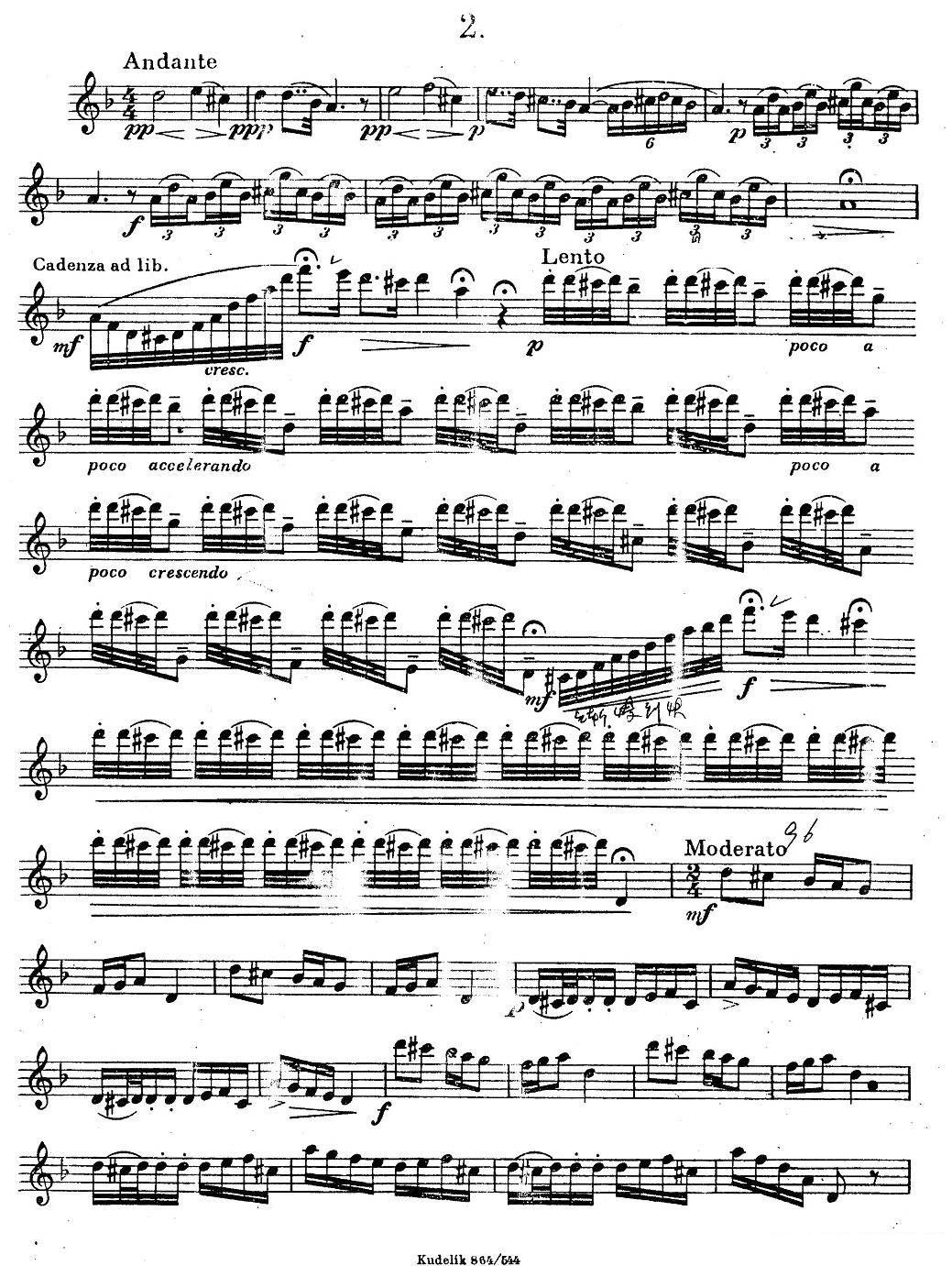 奇特克-萨克斯练习曲之二（ETUDY PRO SAXOPHON - FR ZITRK.op.3） -  简谱第1页